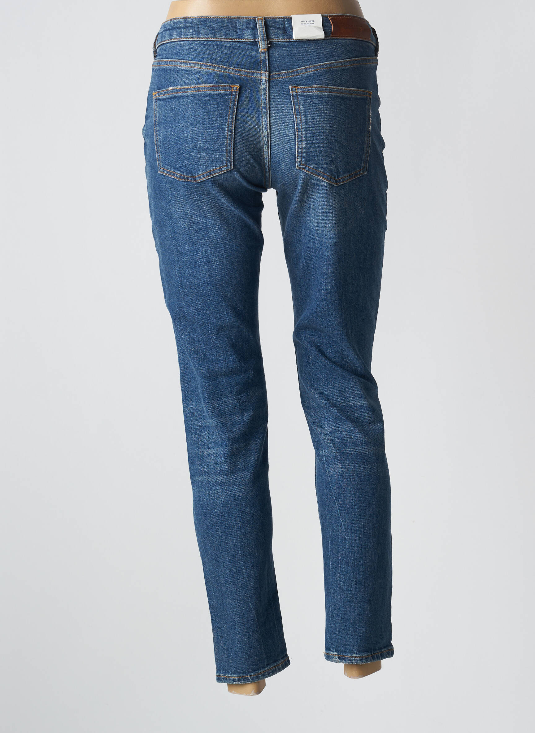 Lieknos džinsai tamprumas normala dydis mėlyna SCOTCH & SODA moteris