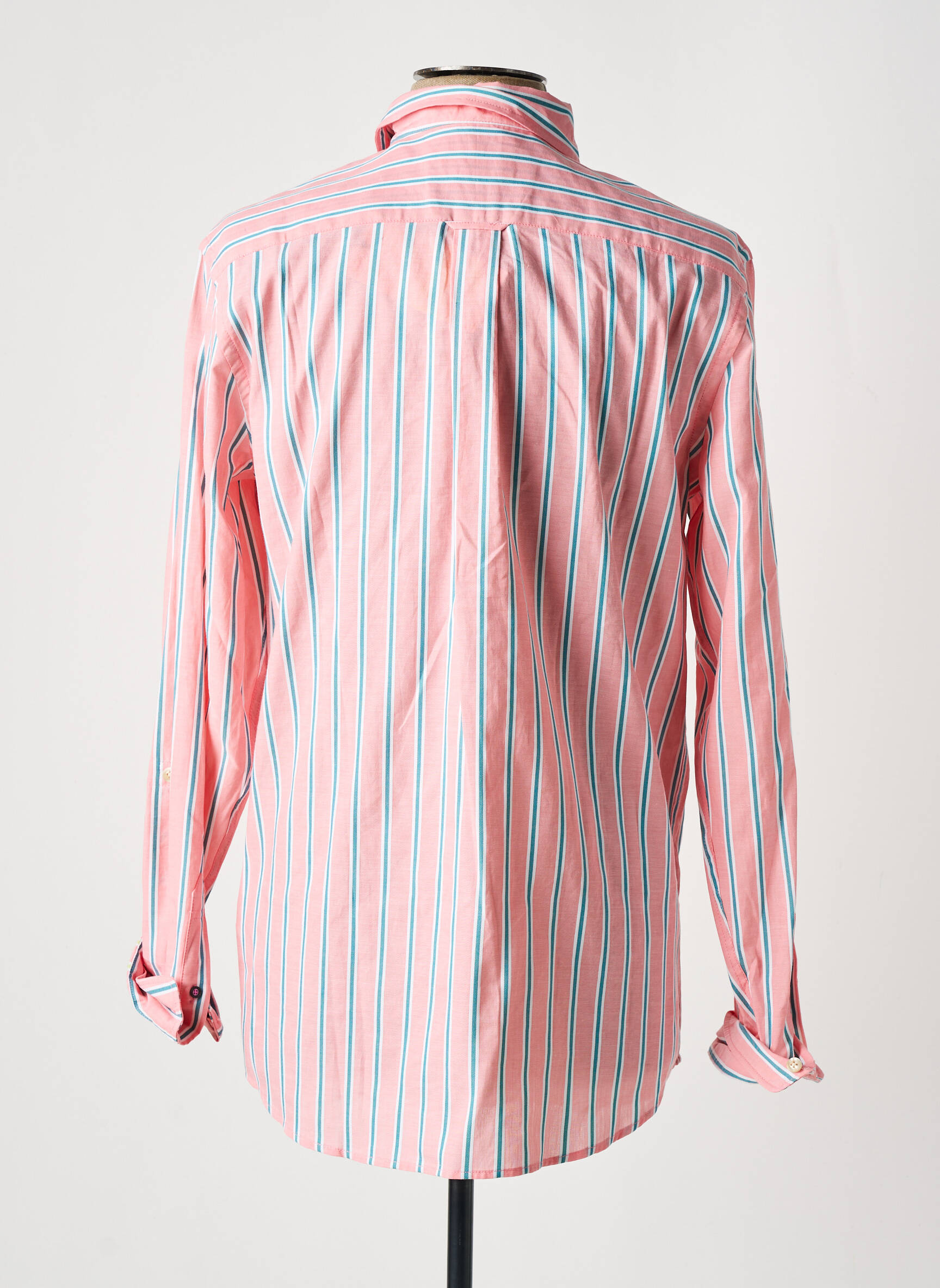 Ilgomis rankovėmis marškinys kišenės rožinė SCOTCH & SODA vyras