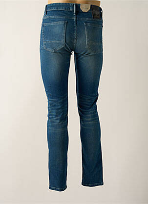 Lieknos džinsai priekinė mygtukų uždarymo sistema normala dydis mėlyna DSTREZZED vyras