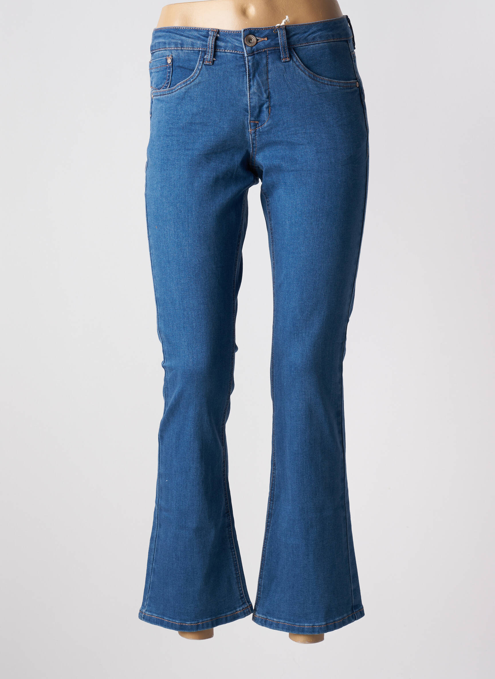 Bootcut džinsai normala dydis normala dydis mėlyna CREAM moteris