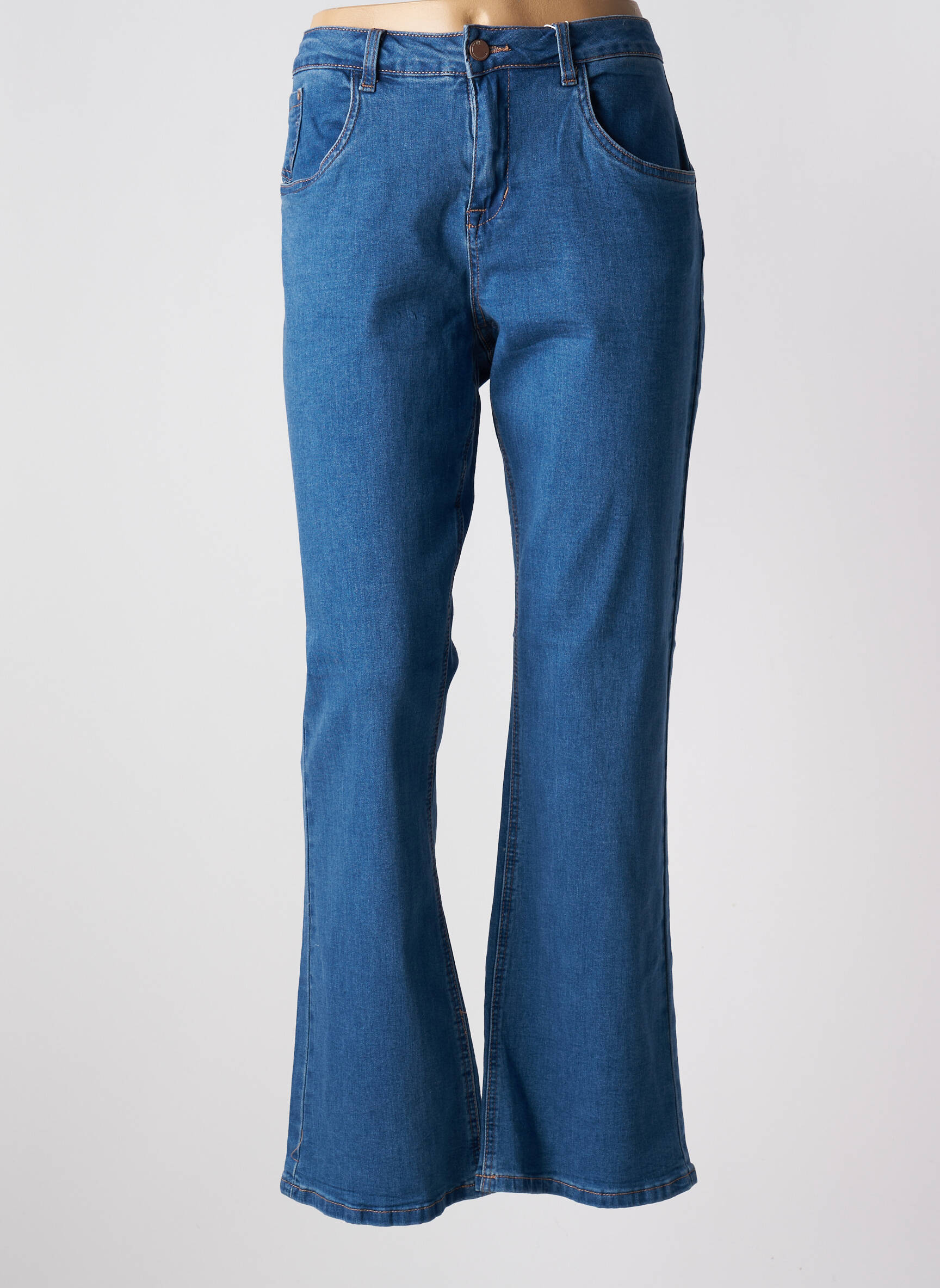 Bootcut džinsai normala dydis normala dydis mėlyna CREAM moteris