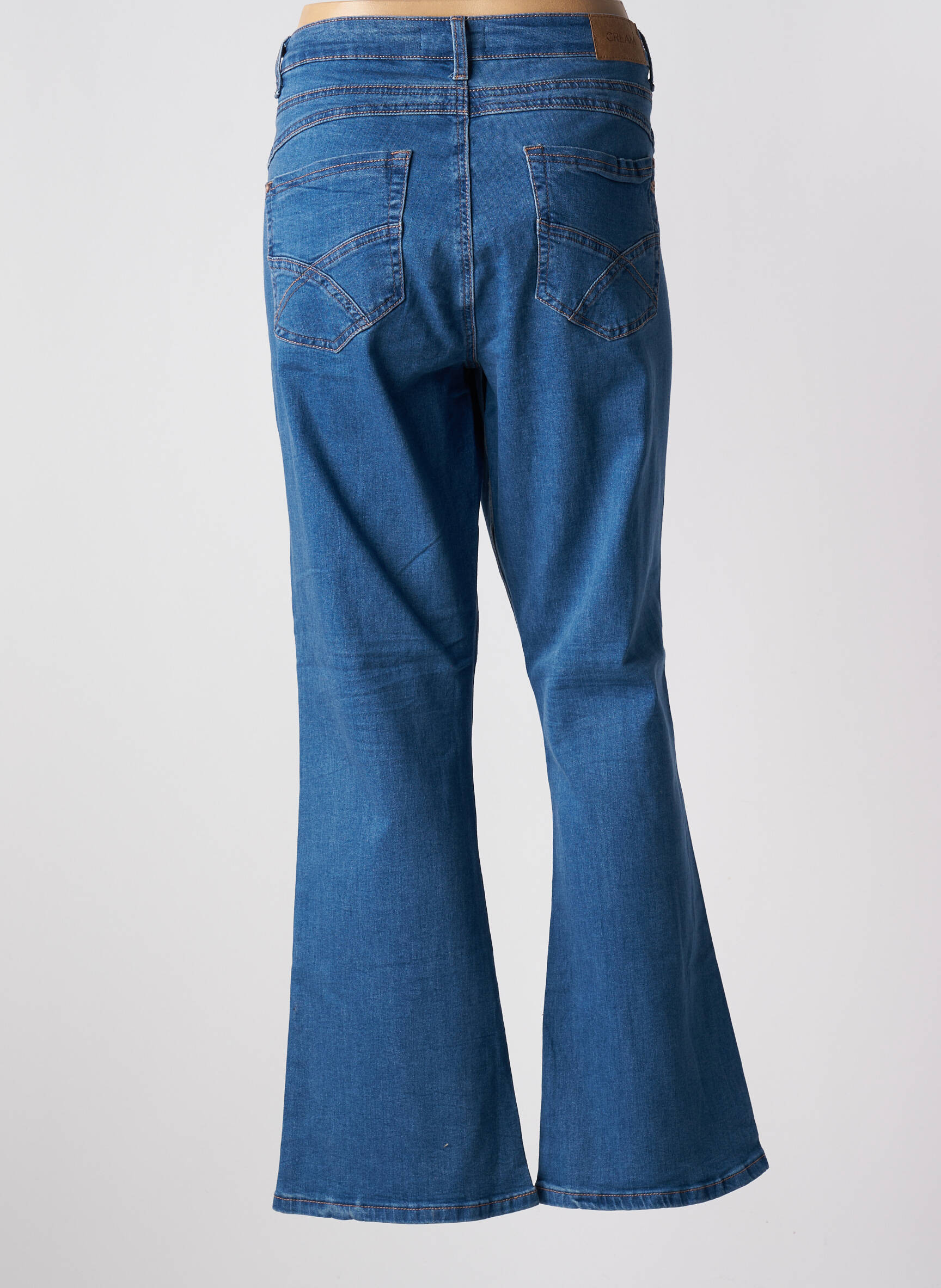 Bootcut džinsai normala dydis normala dydis mėlyna CREAM moteris