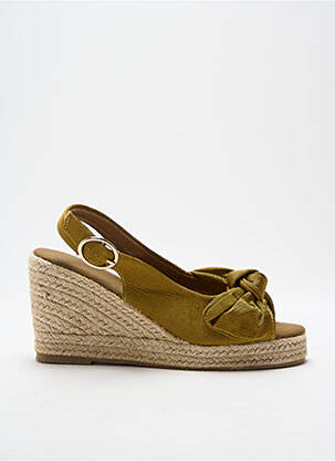 Espadrilės satino audinys kulnas nuo 7 iki 9 cm žalias VERO MODA moteris