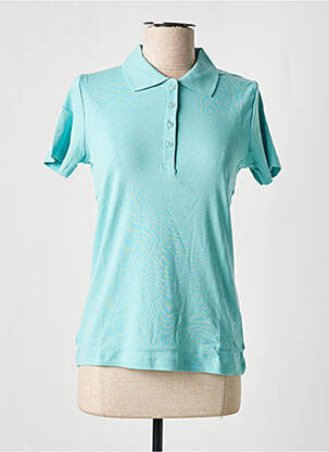 Polo jersey audinys trumpas rankovės mėlyna M.X.O moteris