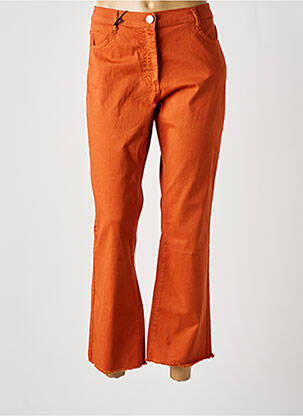 Bootcut džinsai normala dydis normala dydis oranžinė EAST DRIVE moteris