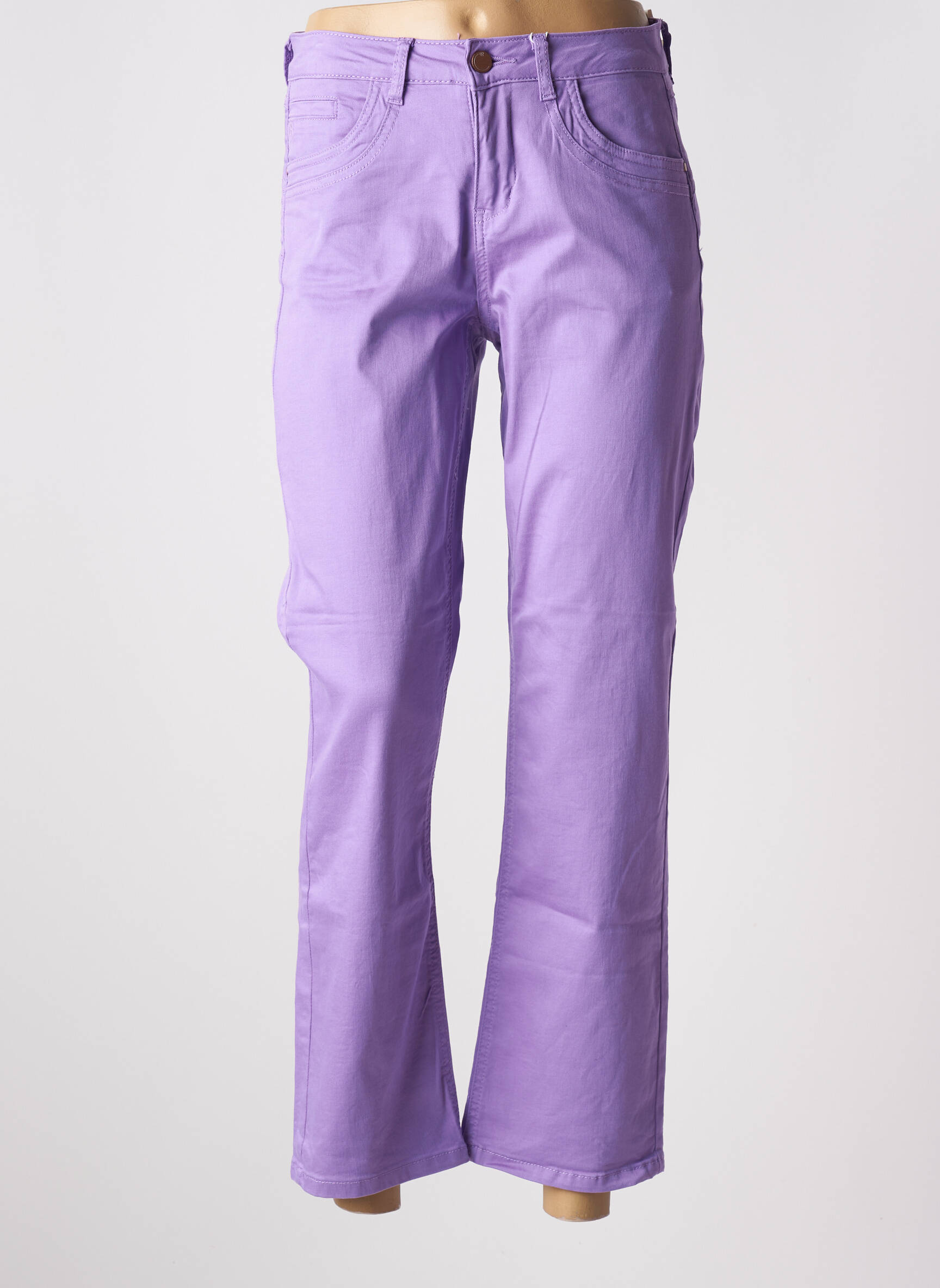 7/8 kelnės tamprumas normala dydis violetinis CREAM moteris
