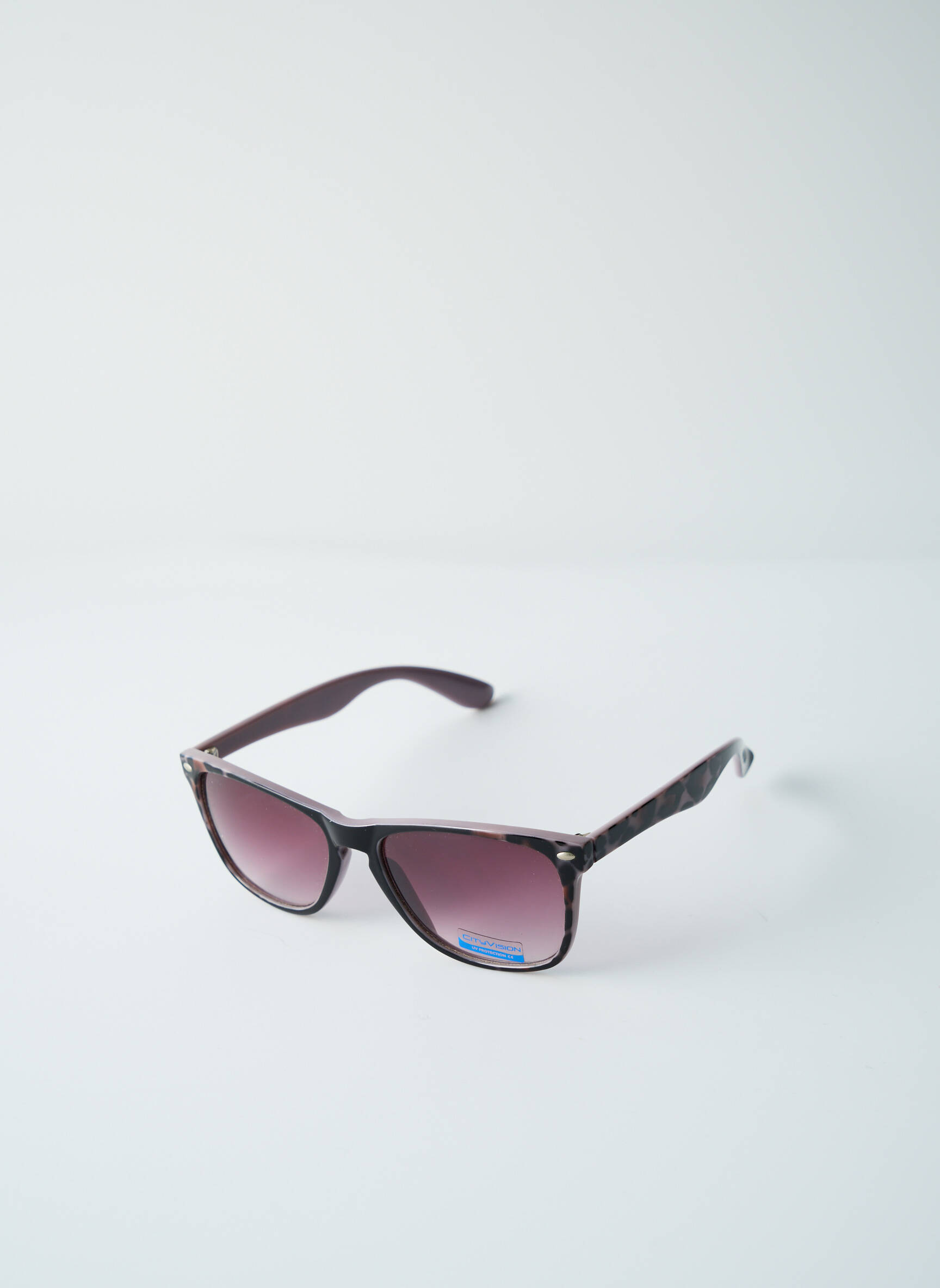 Akiniai nuo saulės fantazijos raštas violetinis CITY VISION EYEWEAR moteris