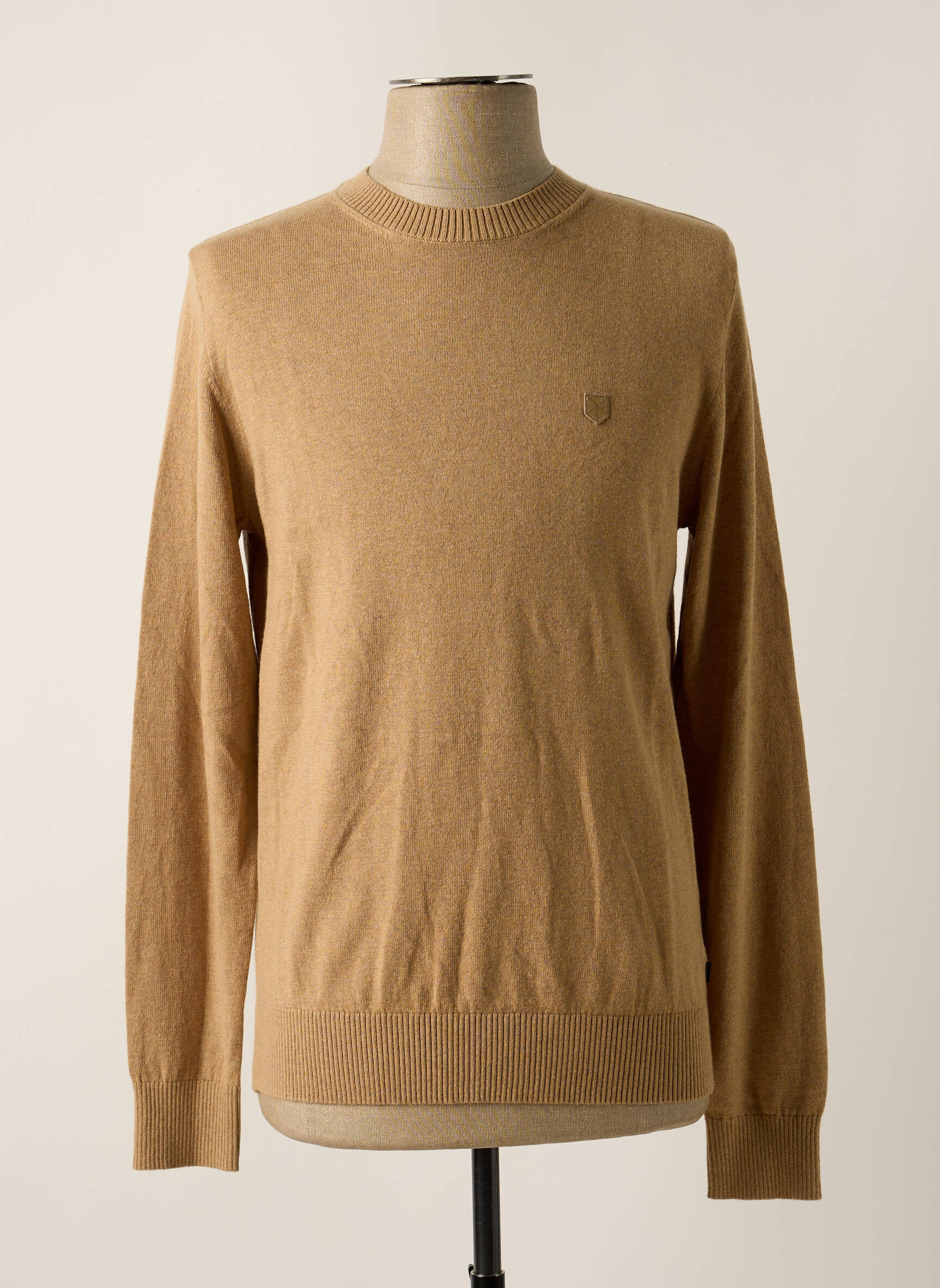 Megztinis chinamas audinys ilgos rankovės bežinis JACK & JONES vyras