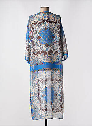 Kimono striukė ilgos rankovės mėlyna TWINSET moteris