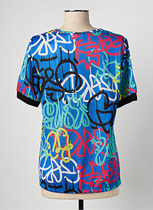 Viršūnė fantazijos raštas trumpas rankovės mėlyna MC PLANET BY INNATE moteris