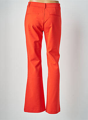 Chino kelnė užtrauktukas po atvartu su kabliu normala dydis oranžinė PULZ JEANS moteris