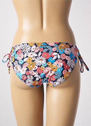 Maudymosi kelnaitės gėlių raštas bikini mėlyna CYELL moteris