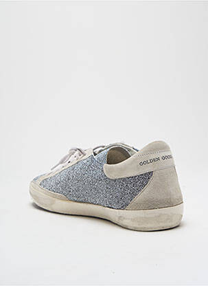 Bėgimo bateliai blizgučių audimas, blizgus audimas plokščias kulnas iki 3 cm sidabrinė GOLDEN GOOSE DELUXE BRAND moteris
