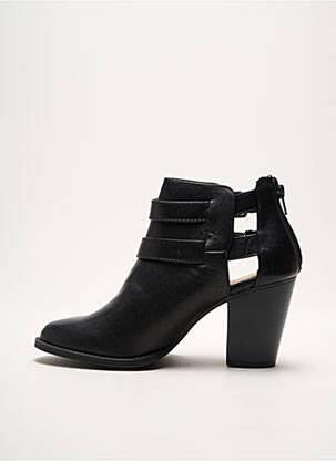 Batai/botai lygus medžiaga kulnas nuo 4 iki 6 cm juodas JUSTFAB moteris
