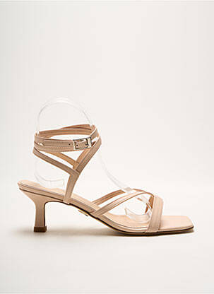 Sandalai/nu pėdos lygus medžiaga kulnas nuo 4 iki 6 cm bežinis ANNA VIRGILI moteris