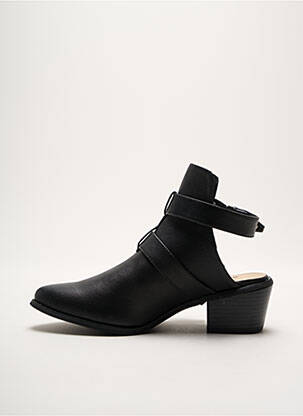 Batai/botai lygus audinys kulnas nuo 4 iki 6 cm juodas JUSTFAB moteris