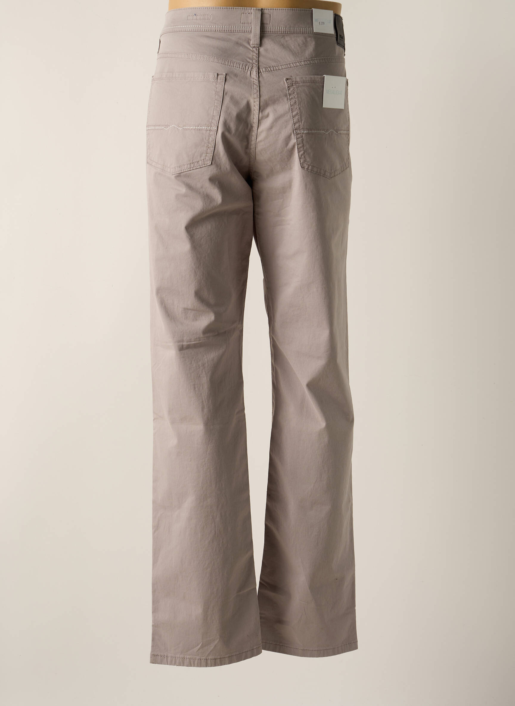 Pantalon tiesi kirpimas normala dydis pilka PIONEER vyras