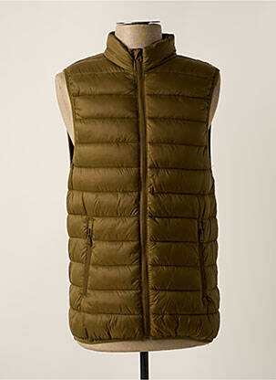 Pūkinė striukė kišenės be gobtuvų žalias TIFFOSI vyras