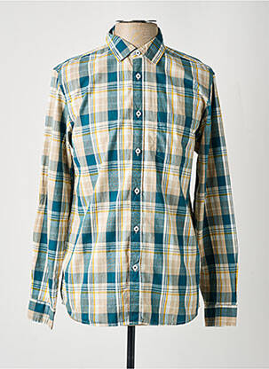 Ilgomis rankovėmis marškinys kišenės žalias TIFFOSI vyras