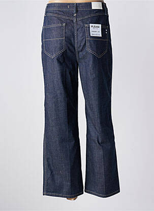 Bootcut džinsai kišenės mėlyna PLEASE moteris