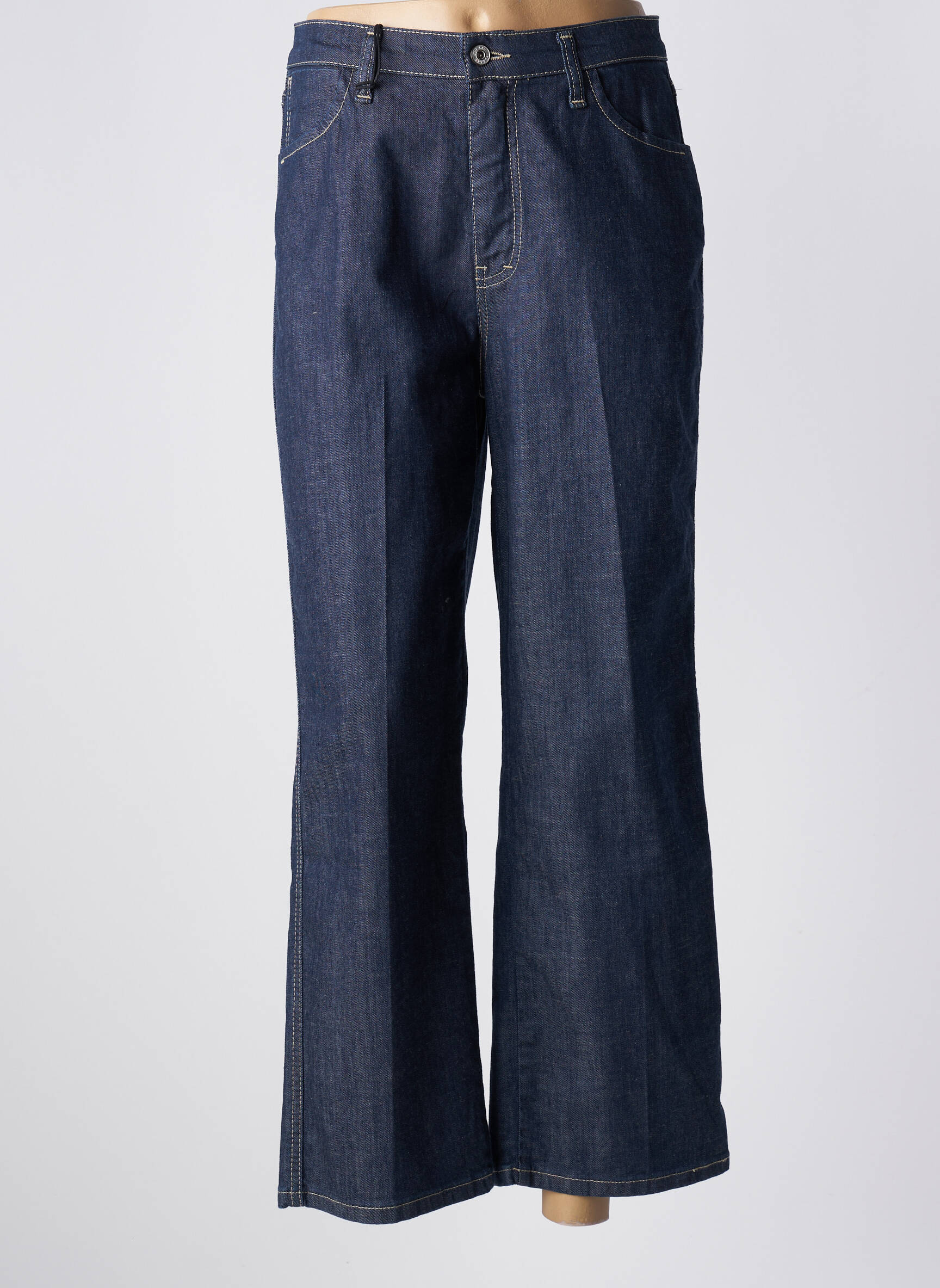 Bootcut džinsai kišenės mėlyna PLEASE moteris