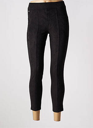 Jegging suedinės audimo technika aukšta talija juodas STREET ONE moteris