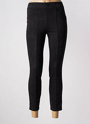 Jegging suedinės audimo technika aukšta talija juodas STREET ONE moteris