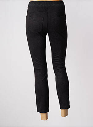 Jegging suedinės audimo technika aukšta talija juodas STREET ONE moteris