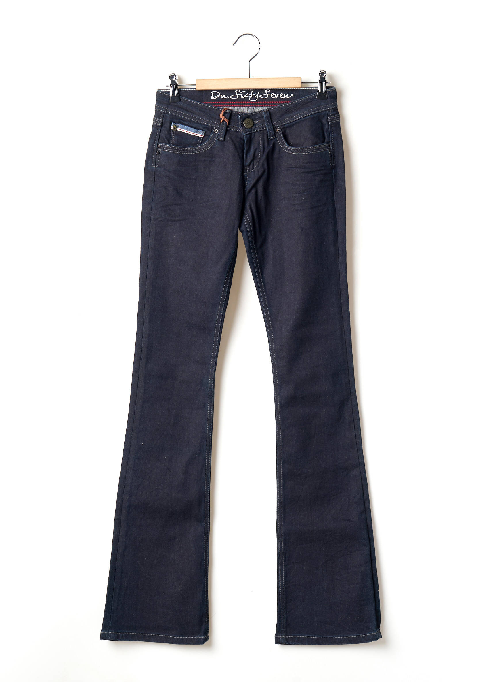 Bootcut džinsai tamprumas maža dydžio mėlyna DN.SIXTY SEVEN moteris