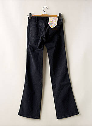 Bootcut džinsai tamprumas maža dydžio juodas WRANGLER moteris