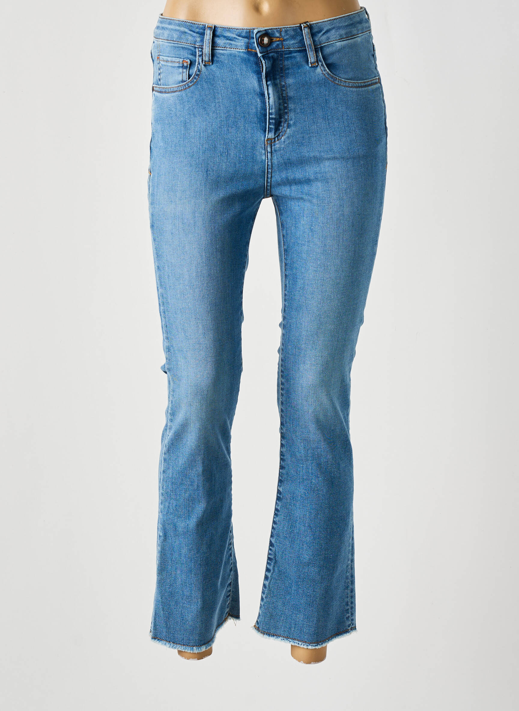 Bootcut džinsai normala dydis normala dydis mėlyna MAYJUNE moteris