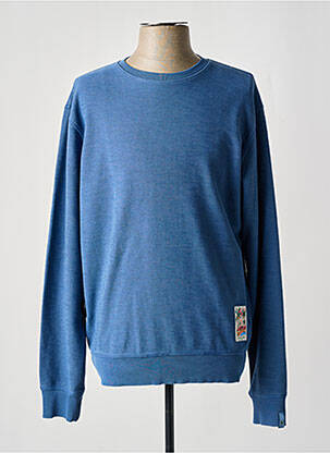 Mikroskopas ilgos rankovės ilgos rankovės mėlyna SCOTCH & SODA vyras