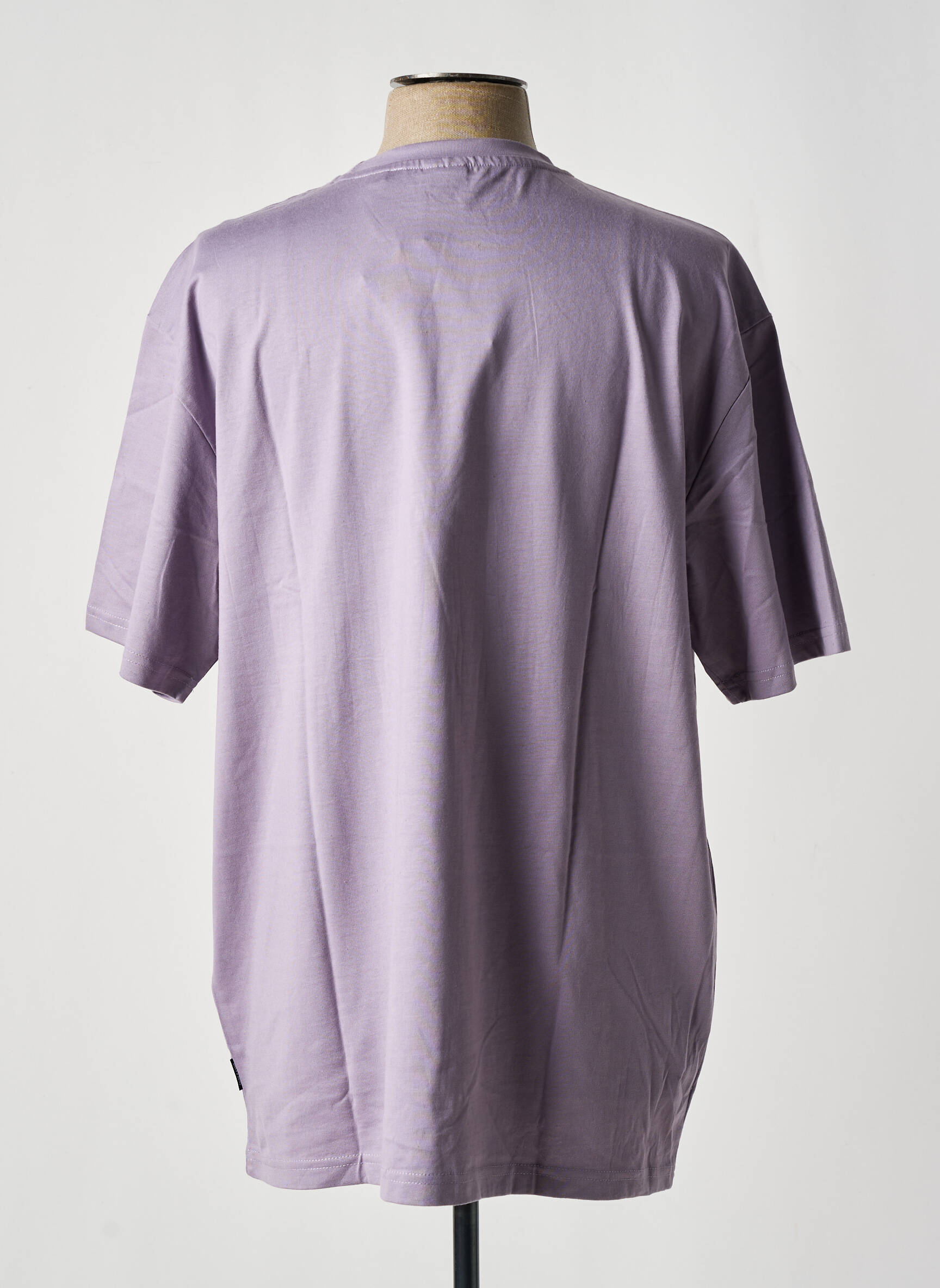 T-marškinys jersey audinys trumpas rankovės violetinis ONLY & SONS vyras
