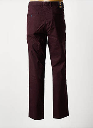 Chino kelnė popelinos audinys, kuris pasižymi lygiu ir tankiu paviršiumi. normala dydis violetinis SCOTCH & SODA vyras