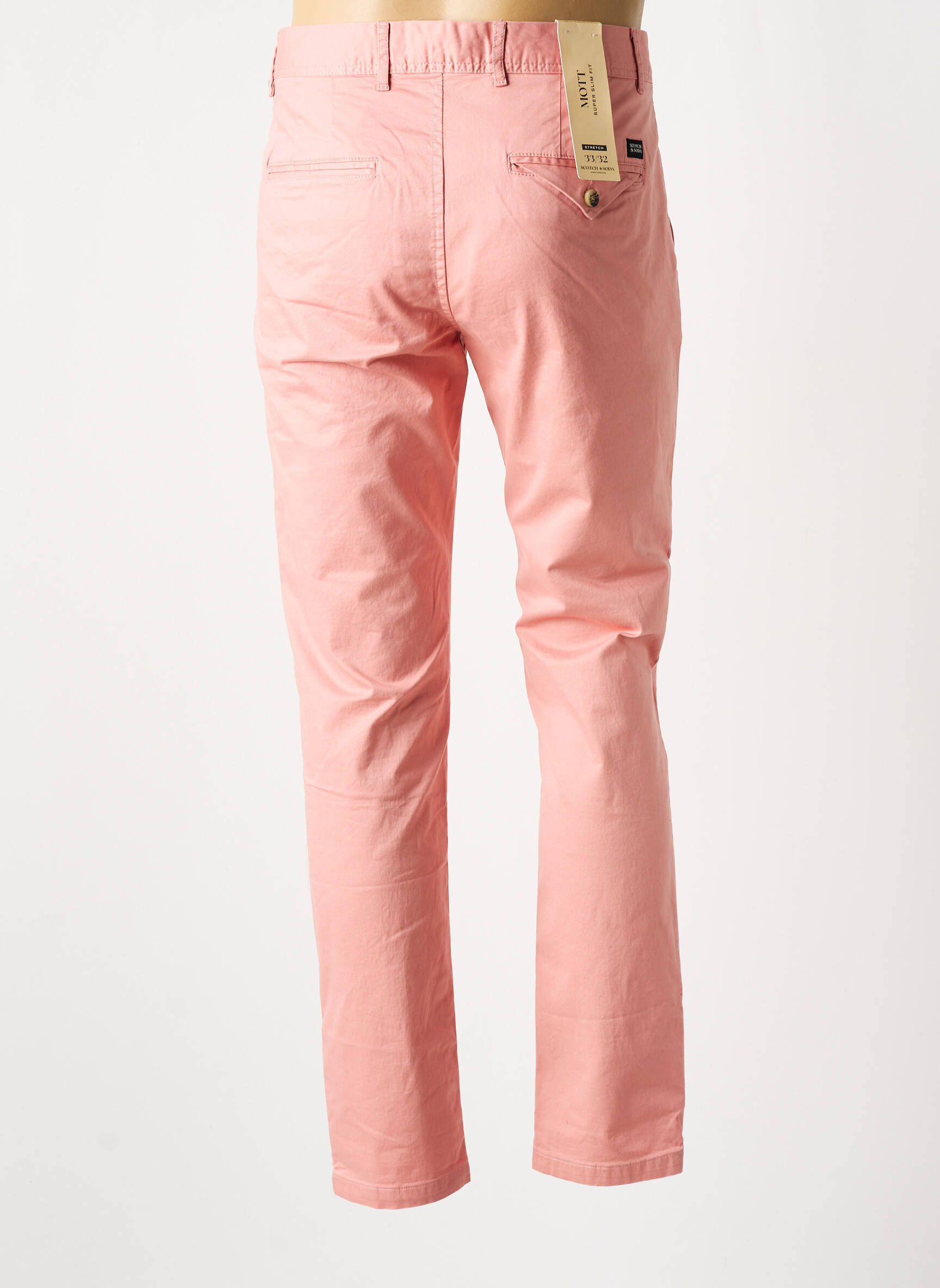 Chino kelnė bio normala dydis rožinė SCOTCH & SODA vyras