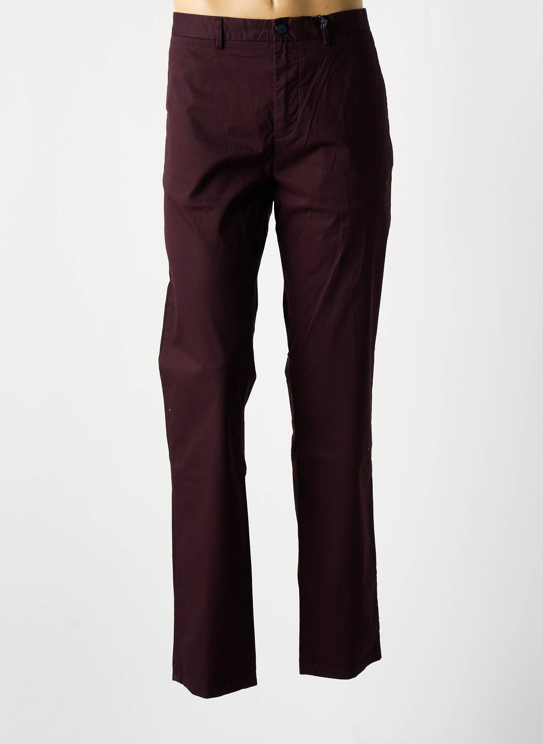 Chino kelnė popelinos audinys, kuris pasižymi lygiu ir tankiu paviršiumi. normala dydis violetinis SCOTCH & SODA vyras