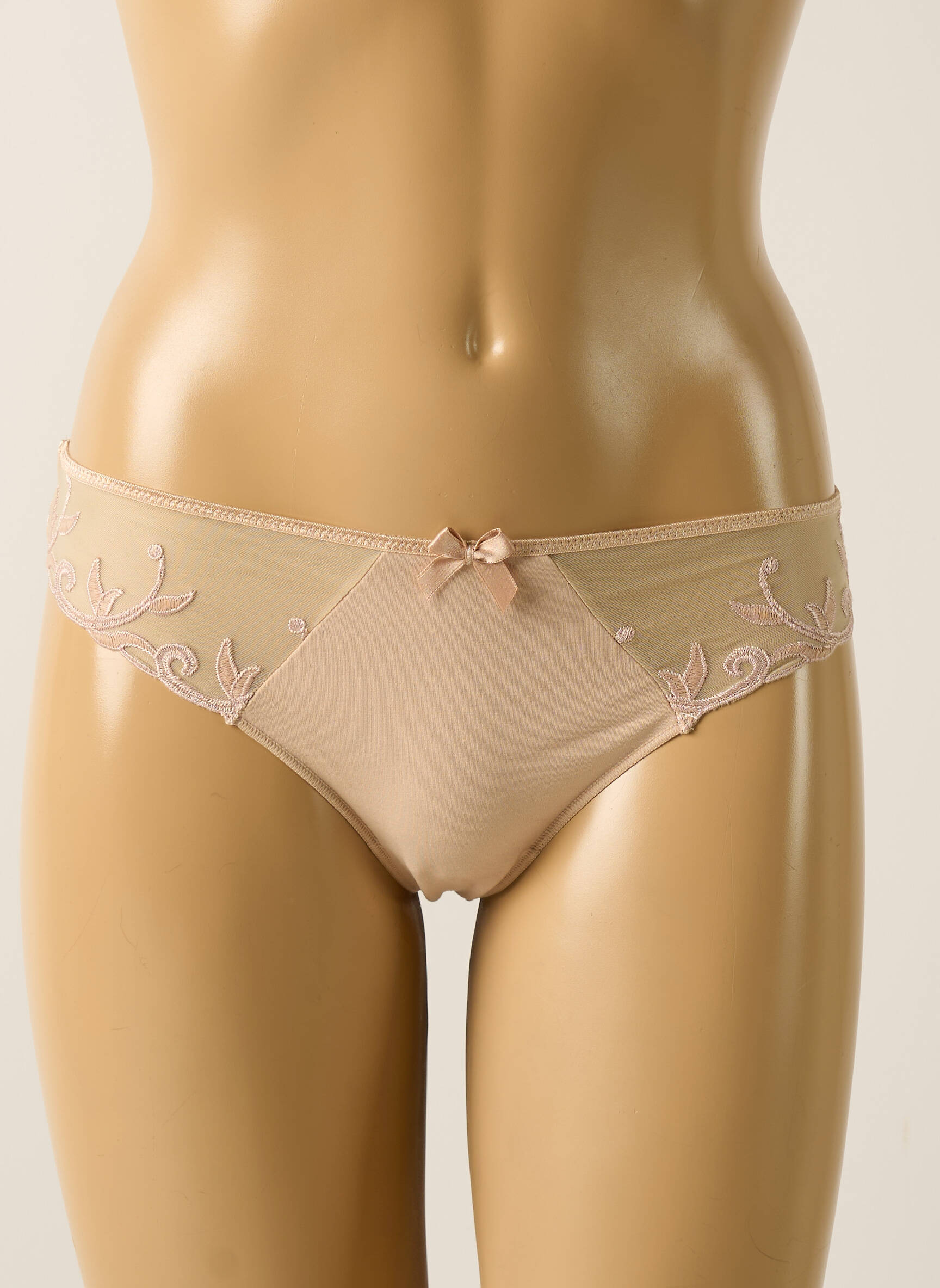 Tanga satino efektas kremas SIMONE PERELE moteris