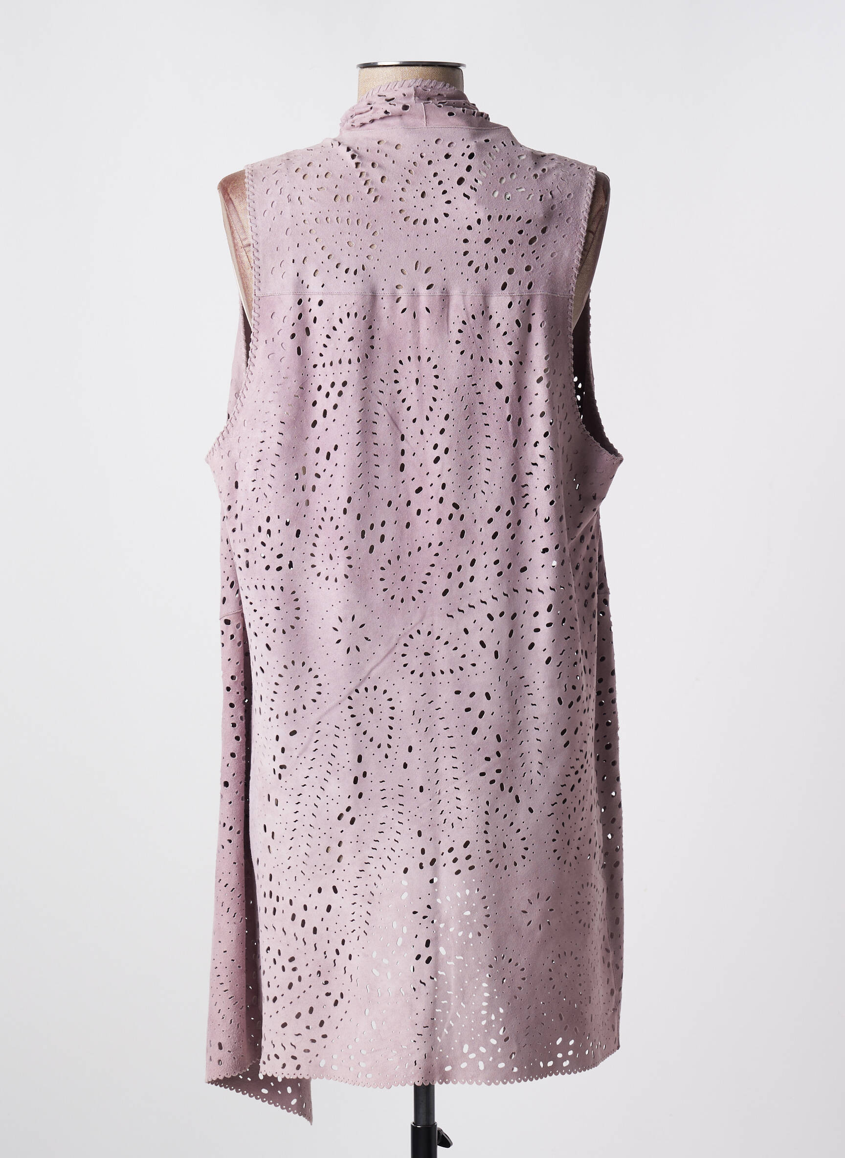 Be rankovių liemenė be rankų violetinis TREASURES DESIGN moteris