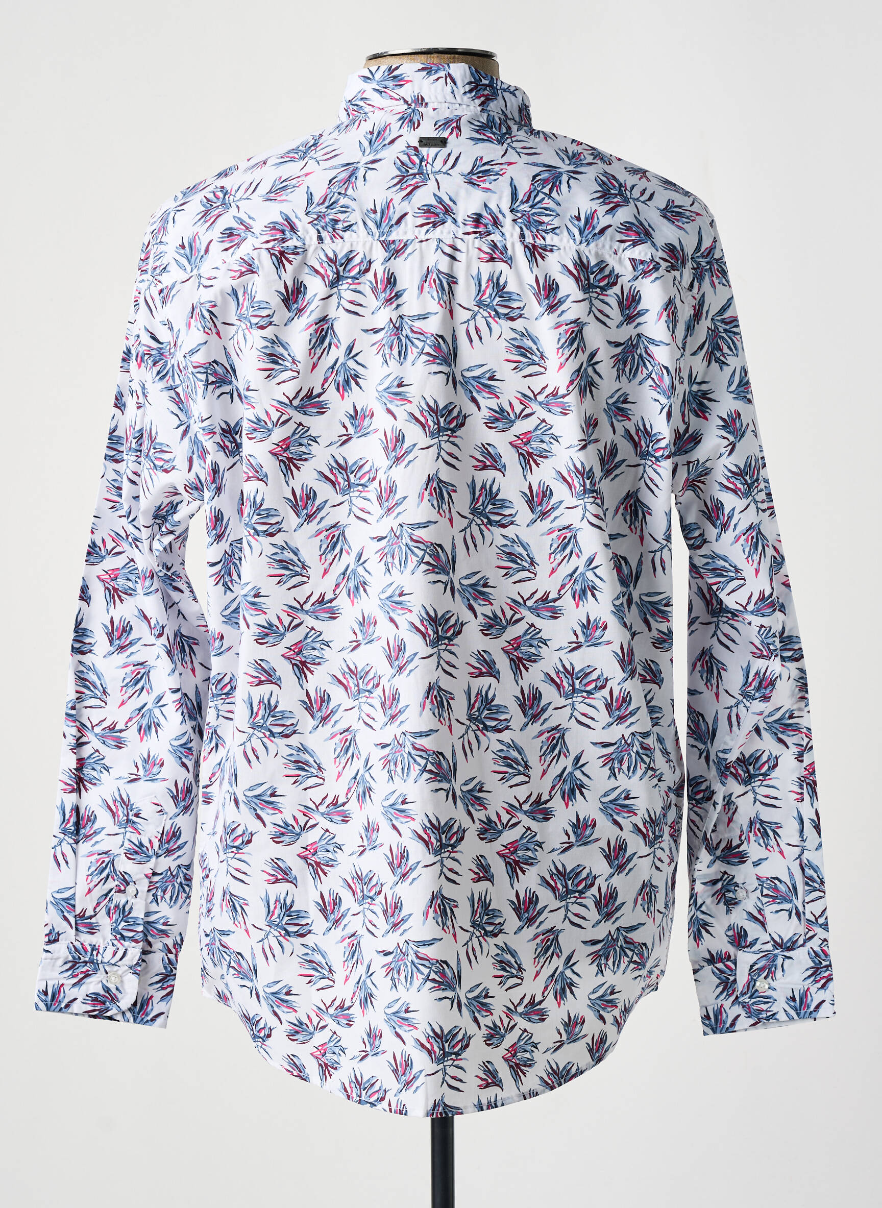Ilgomis rankovėmis marškinys ilgos rankovės baltas OAKS VALLEY vyras