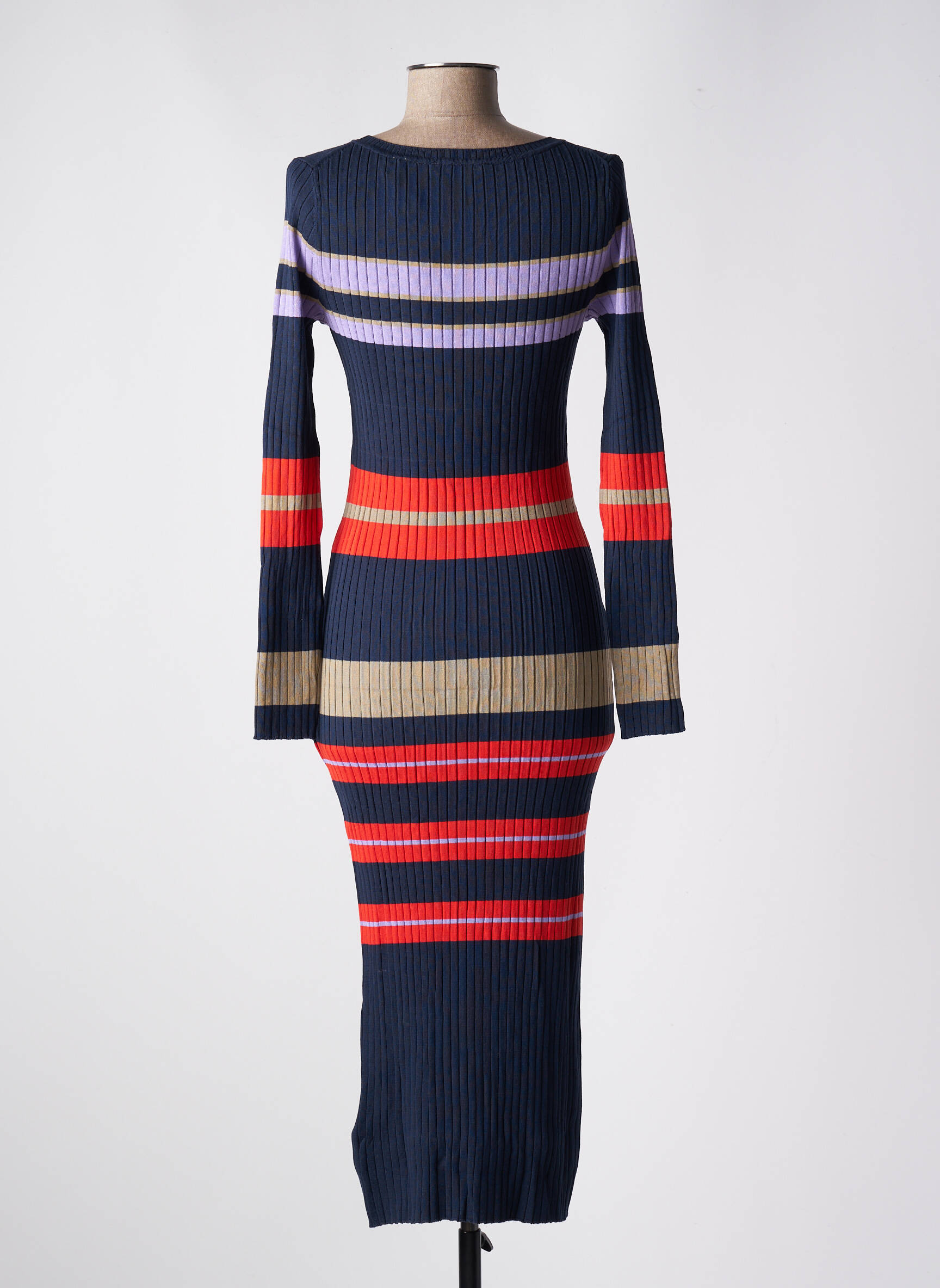 Ilga suknelė ilgos rankovės ilgos rankovės mėlyna ESPRIT moteris