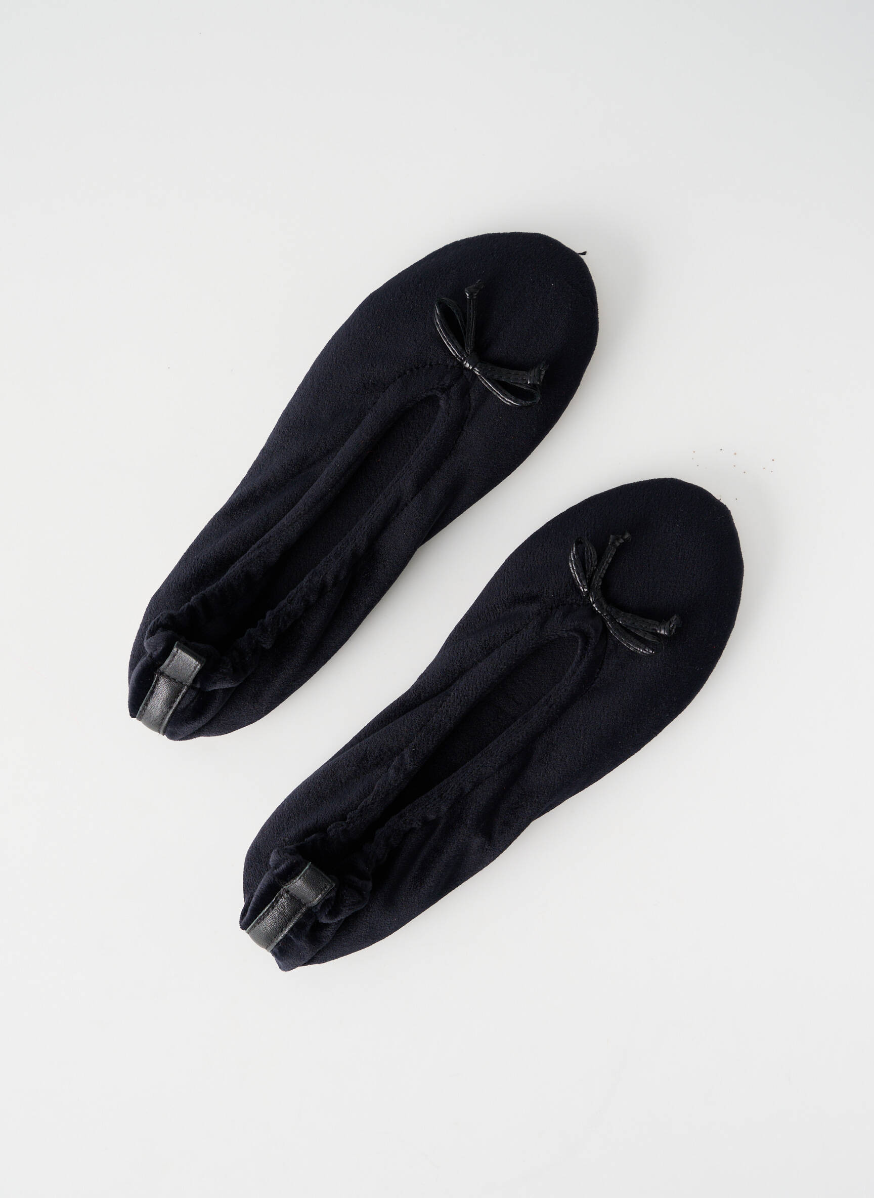 Bateliai/pantofliai odinė išorinė padas plokščias kulnas iki 3 cm juodas GLOVE STORY moteris
