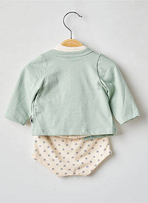 Kelnaičių rinkinys elastinė dydžio sistema žalias PETIT BATEAU berniukas