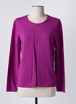 Megztinis centrinė iškirptė ilgos rankovės violetinis SAINT CHARLES moteris