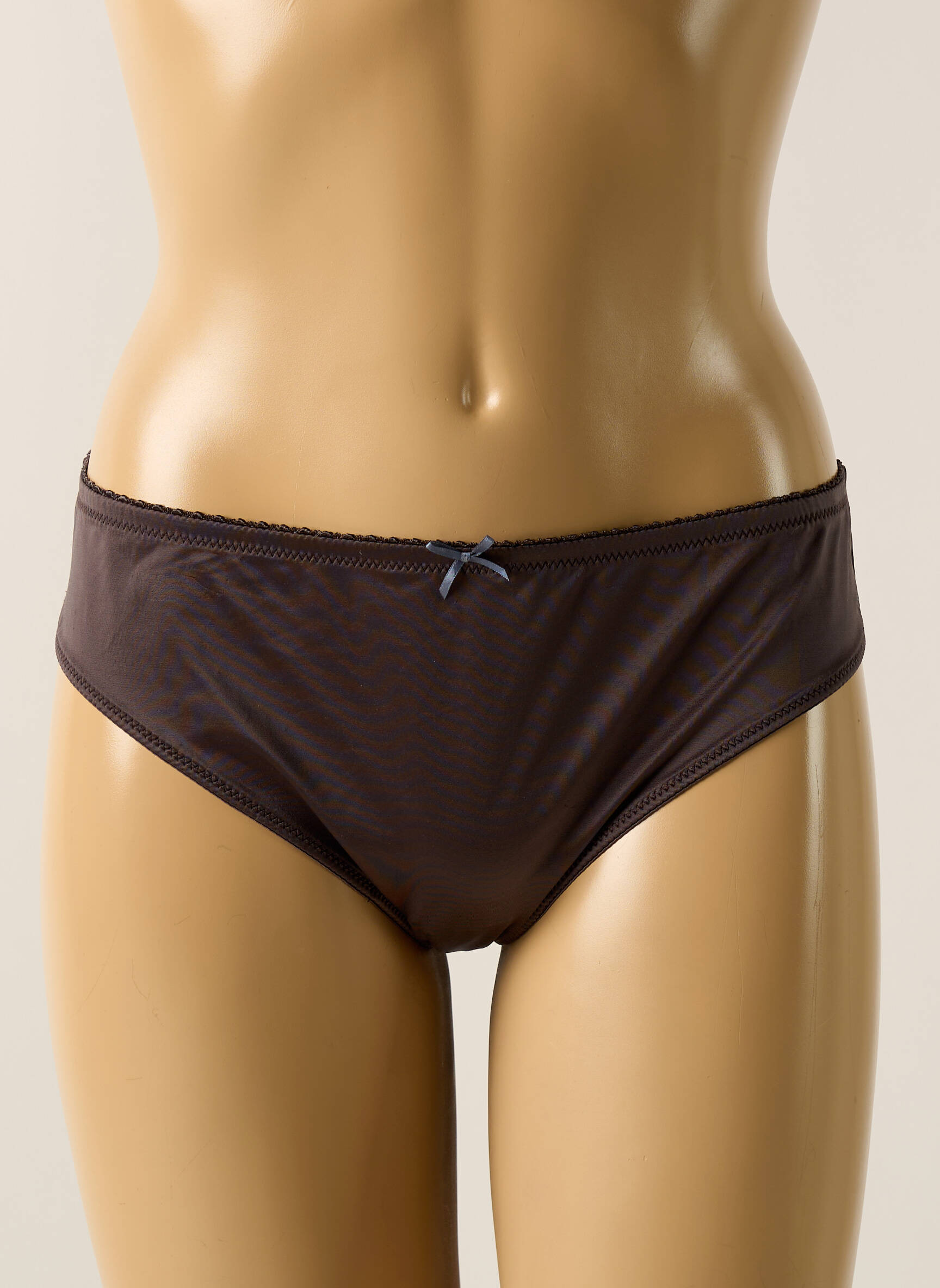 Tanga satino efektas pilka CONTURELLE moteris