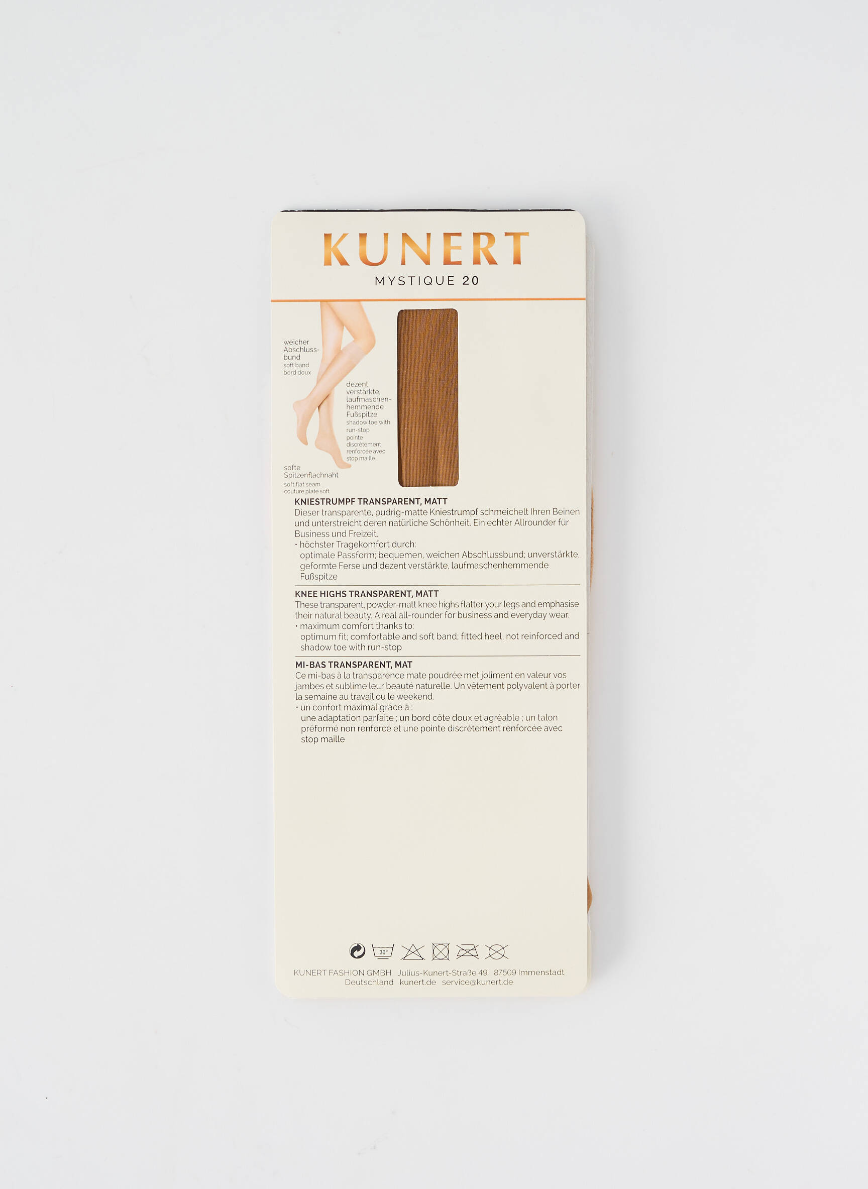 Kojinės tamprumas kremas KUNERT moteris