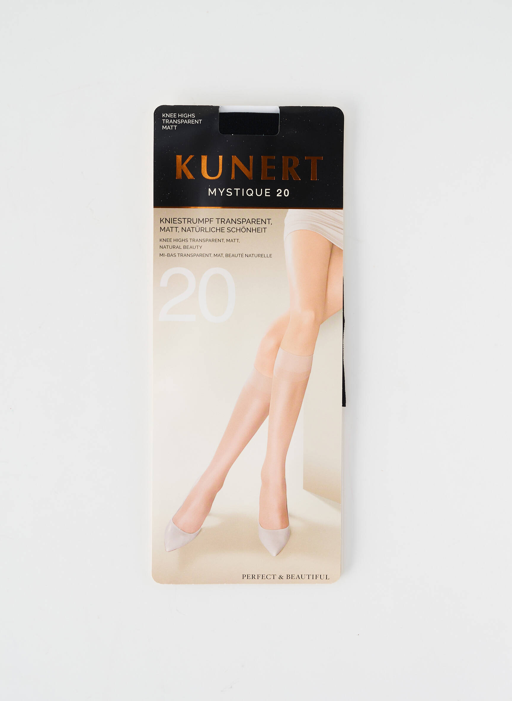 Kojinės tamprumas juodas KUNERT moteris