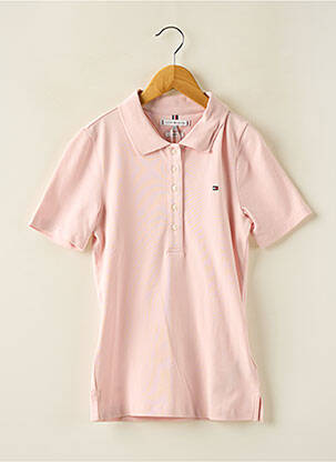 Polo rožinė TOMMY HILFIGER moteris