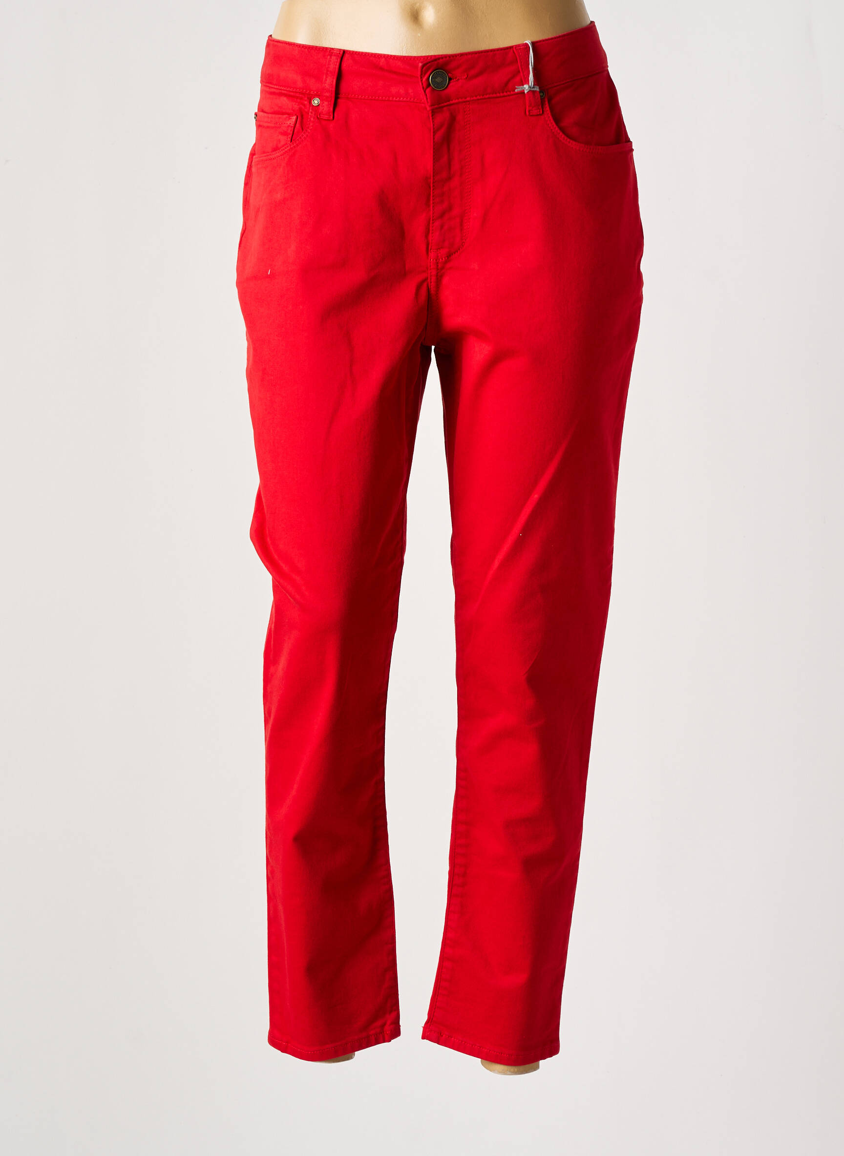 Lieknos kelnės kišenės raudona LEE COOPER moteris