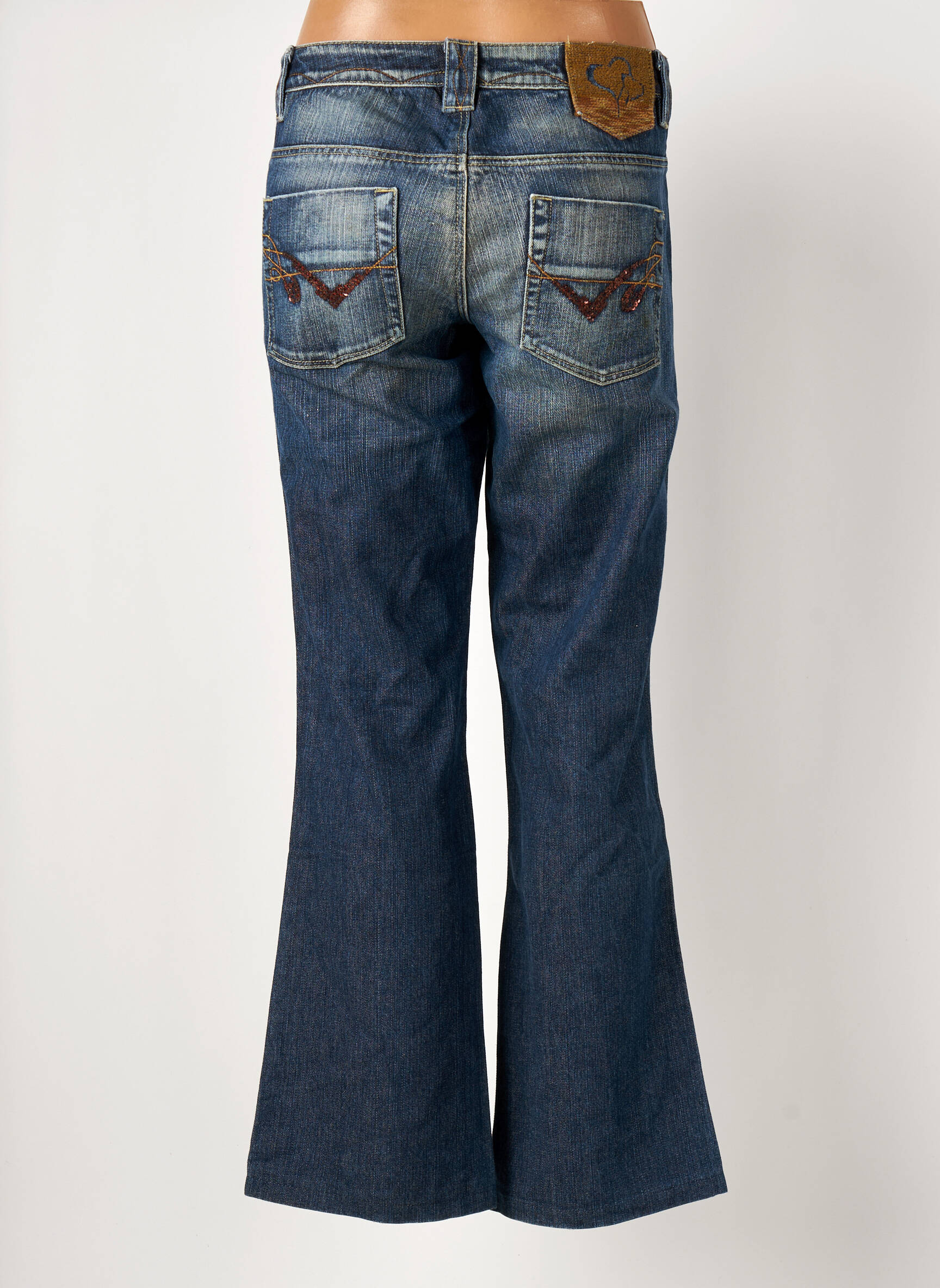 Bootcut džinsai kišenės maža dydžio mėlyna VERO MODA moteris