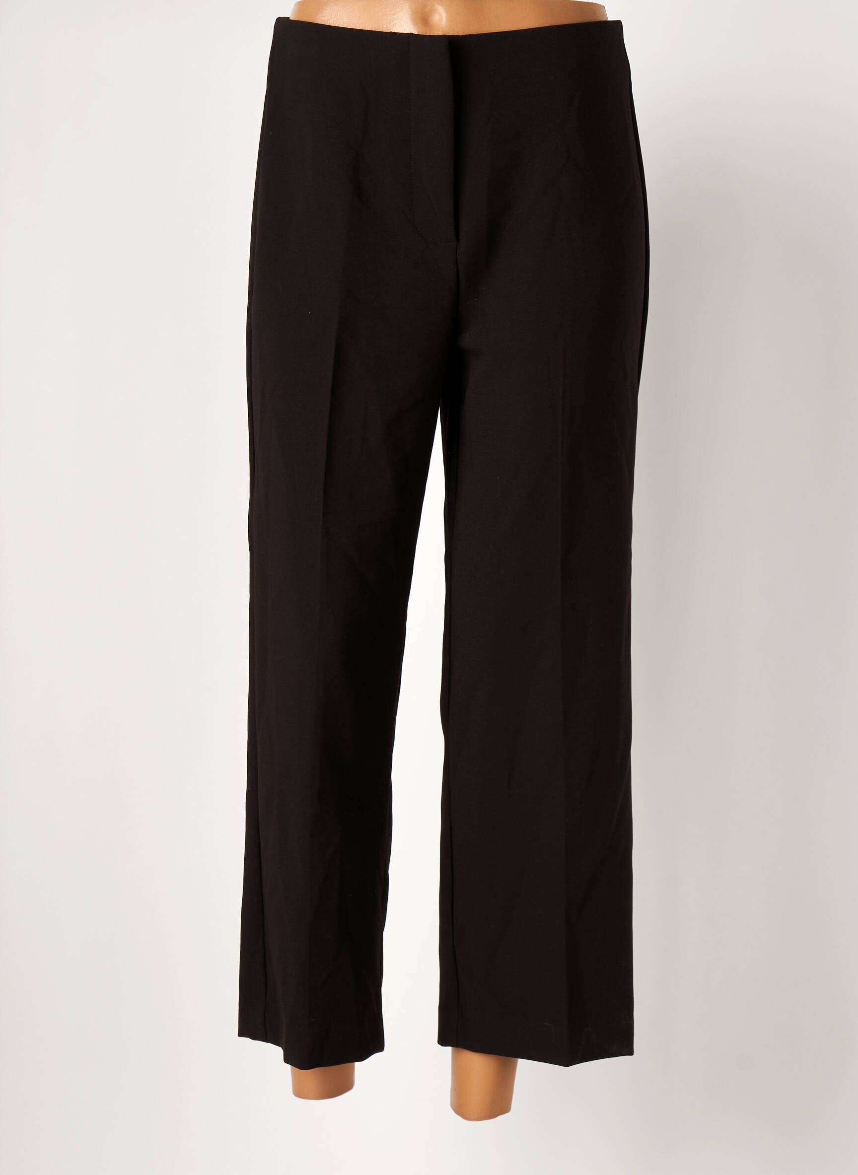 7/8 kelnės aukšta talija aukšta talija juodas VERO MODA moteris